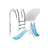 Swimming pool exterior material